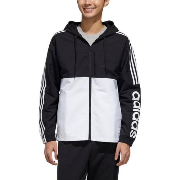 Adidas Men's Essentials Colorblocked Windbreaker - Picture 4 of 8
